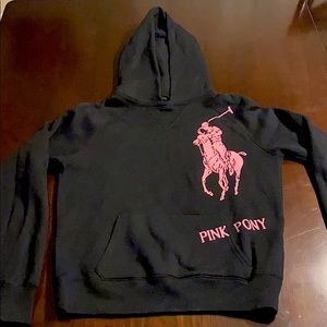ralph lauren polo emblem hoodie size small